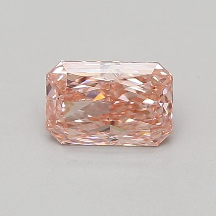 1.19 Ct. Fancy Vivid Pink Radiant Lab Grown Diamond