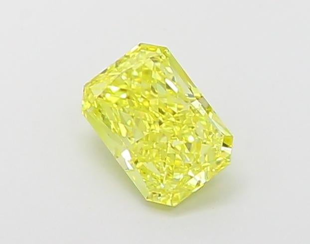 1.01 Ct. Fancy Vivid  Yellow Radiant Lab Grown Diamond