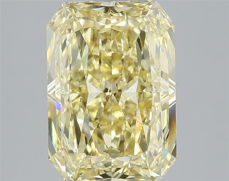 3.07 Ct. Fancy Intense  Yellow Radiant Lab Grown Diamond