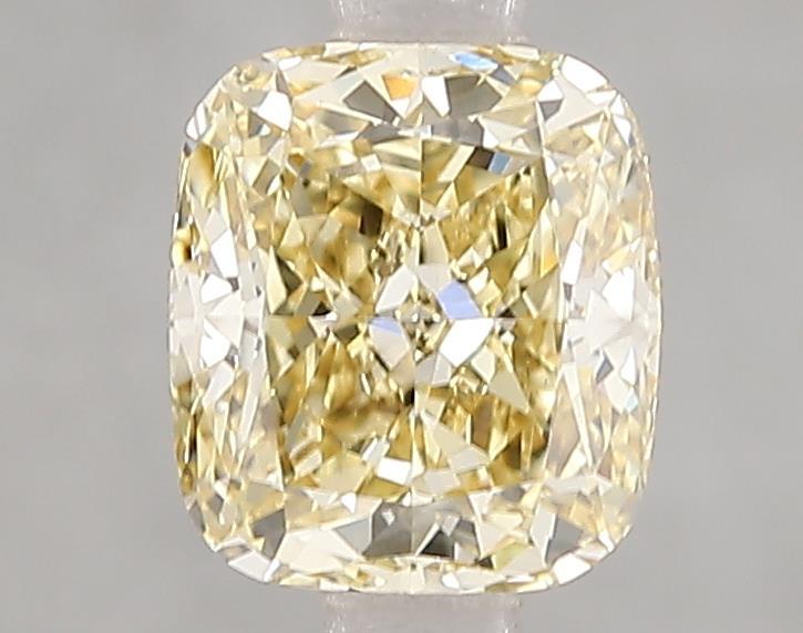 1.50 Ct. Fancy Intense Yellow Cushion Lab Grown Diamond