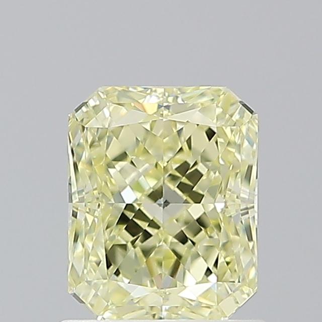 1.02 Ct. Fancy Light  Yellow Radiant Diamond