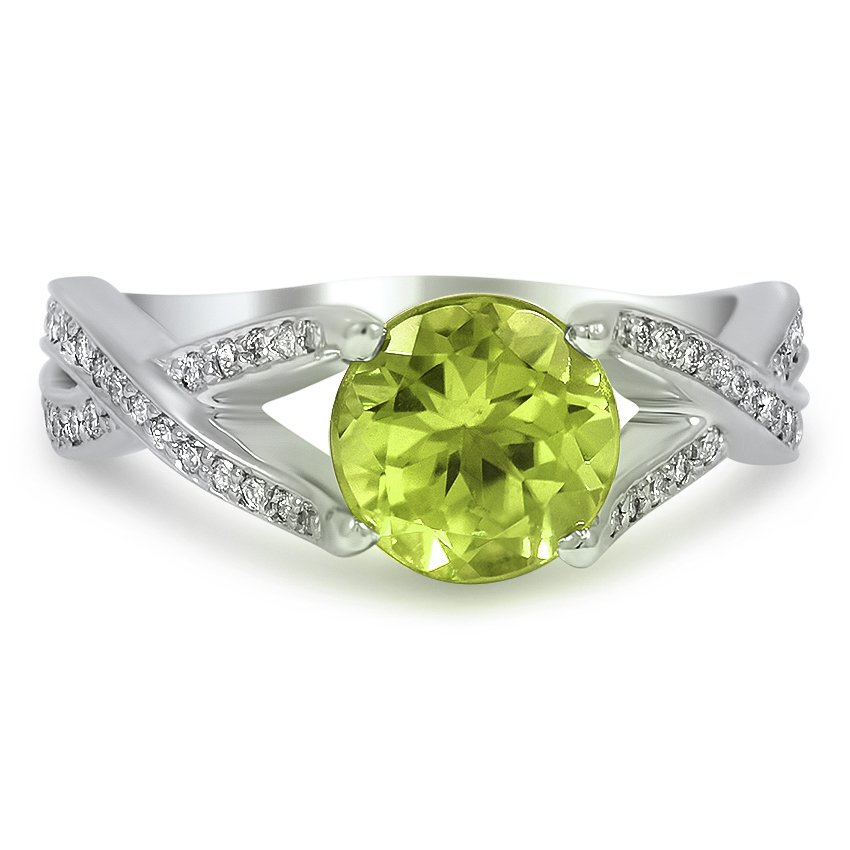 Modern Peridot Vintage Ring
