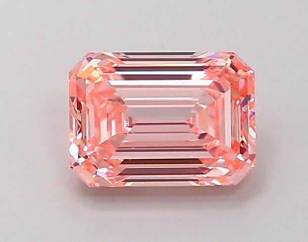 0.97 Ct. Fancy Intense Pink Emerald Lab Grown Diamond