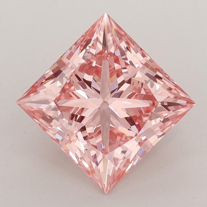 2.61 Ct. Fancy Pink Princess Lab Grown Diamond