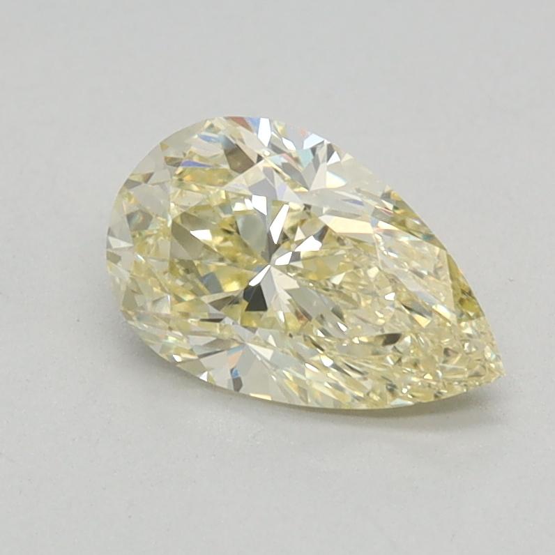 0.66 Ct. Fancy Yellow Pear Lab Grown Diamond