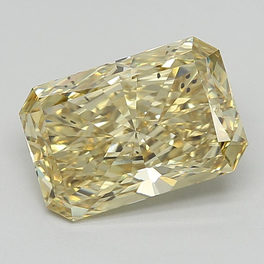 5.01 Ct. Fancy Intense  Yellow Radiant Lab Grown Diamond