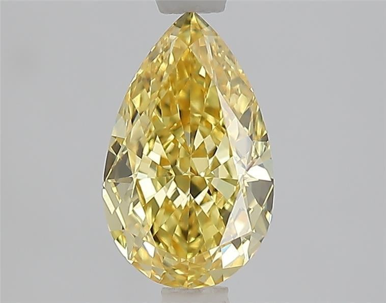 1.60 Ct. Fancy Vivid Yellow Yellow Pear Lab Grown Diamond