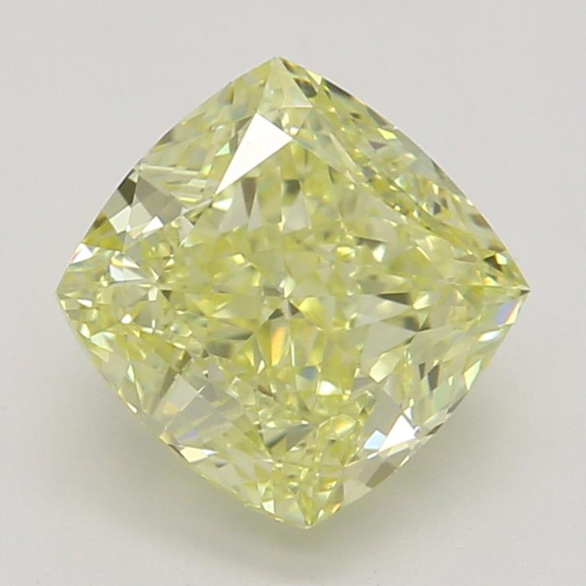 1.00 Ct. Fancy Intense Yellow Cushion Diamond