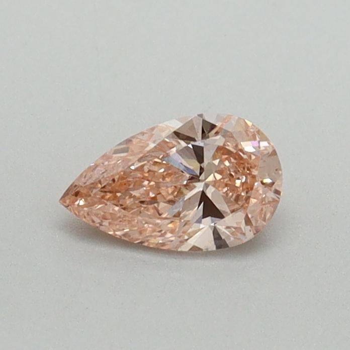 0.30 Ct. Fancy Intense Pink Pear Lab Grown Diamond
