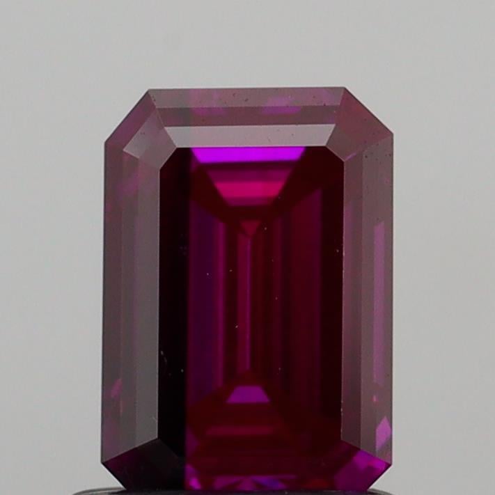 1.00 Ct. Fancy Vivid Pink Emerald Lab Grown Diamond