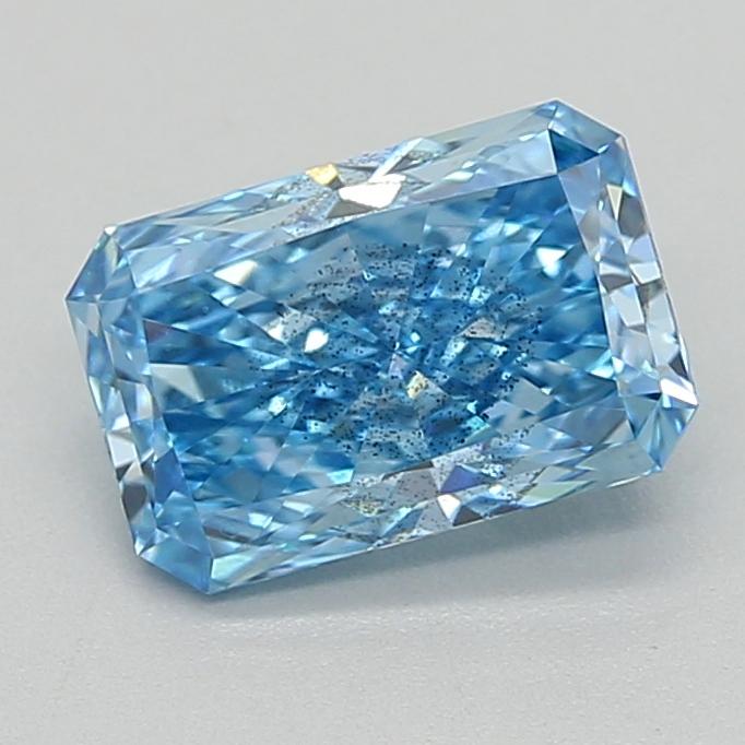1.04 Ct. Fancy Vivid  Blue Radiant Lab Grown Diamond