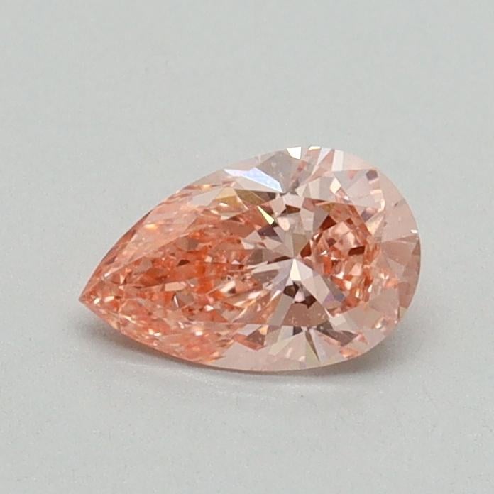 0.41 Ct. Fancy Vivid Pink Pear Lab Grown Diamond
