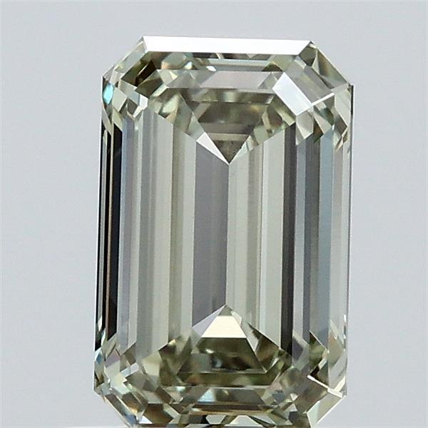 1.36 Ct. Fancy Intense  Green Emerald Lab Grown Diamond