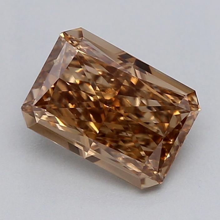 0.71 Ct. Light  Brown Radiant Lab Grown Diamond