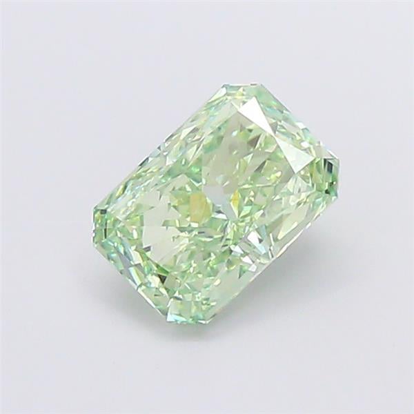 2.10 Ct. Fancy Vivid Green Radiant Lab Grown Diamond