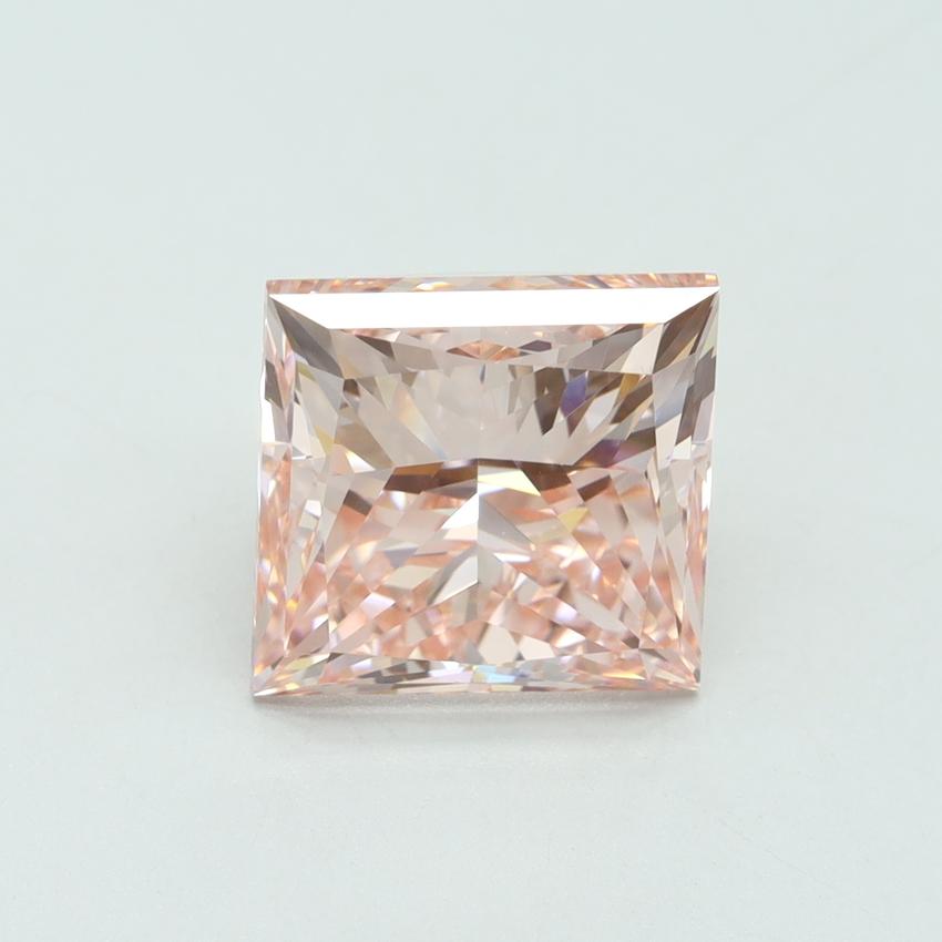 5.01 Ct. Fancy Intense Pink Princess Lab Grown Diamond