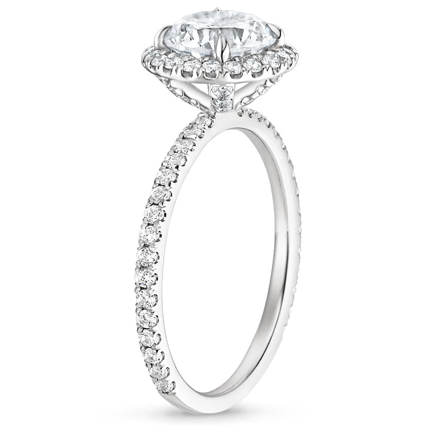 Platinum Waverly Diamond Ring (1/2 ct. tw.), large side view