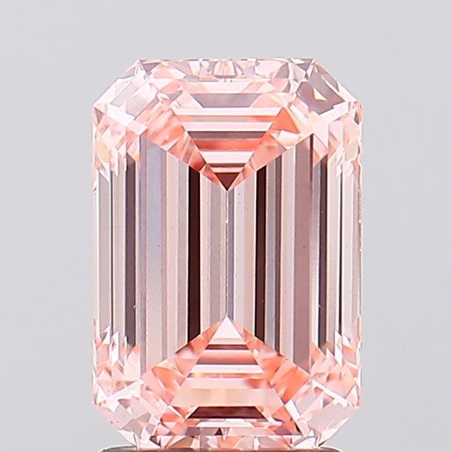 2.05 Ct. Fancy Intense Pink Emerald Lab Grown Diamond