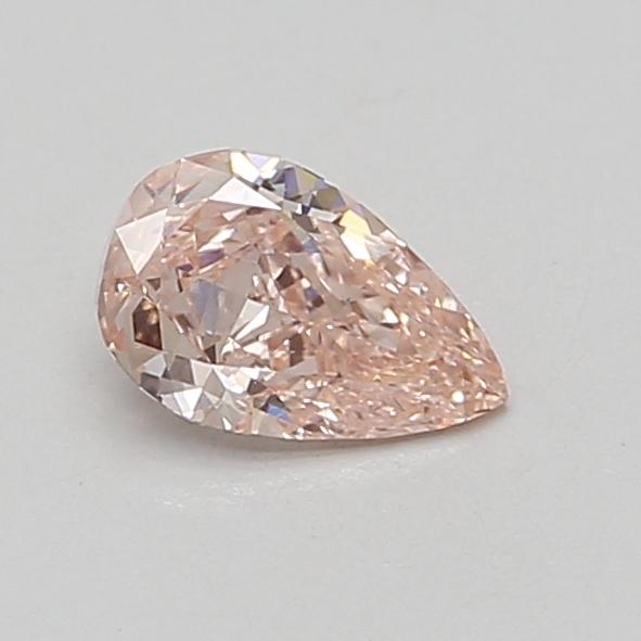 0.66 Ct. Fancy Intense Pink Pear Lab Grown Diamond
