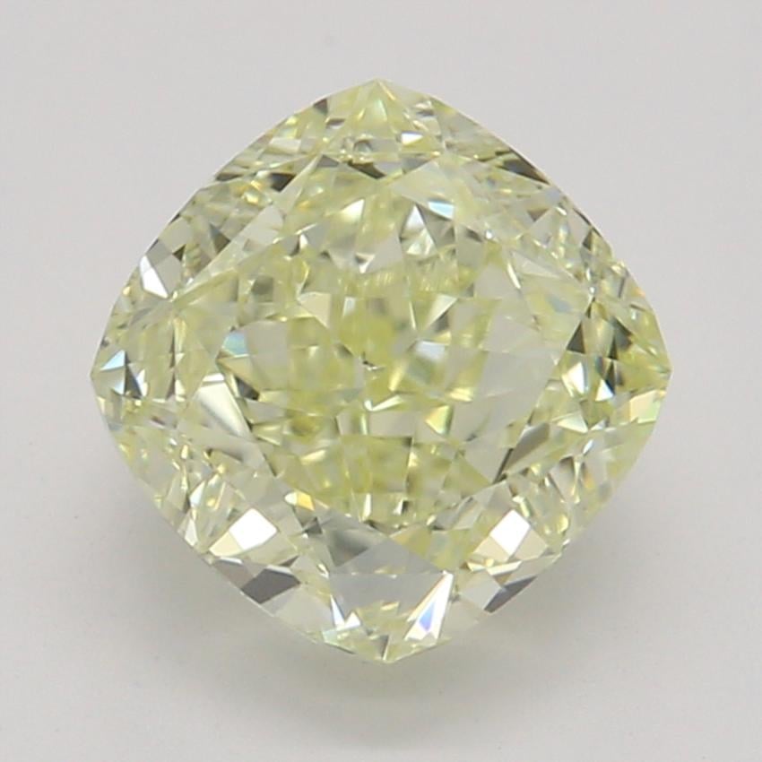 1.00 Ct. Fancy Light Yellow Cushion Diamond