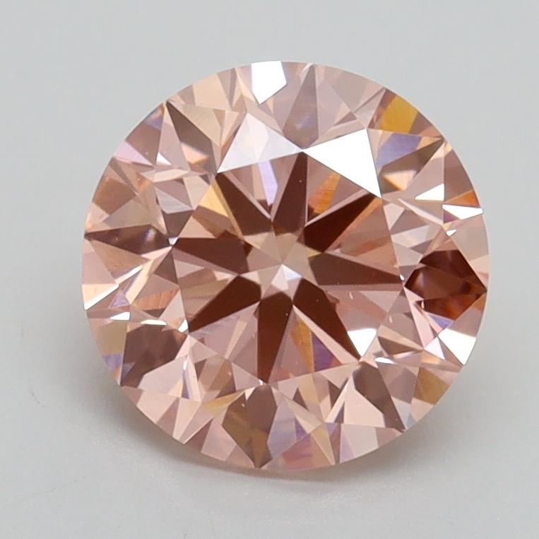 1.80 Ct. Fancy Intense Pink Round Lab Grown Diamond