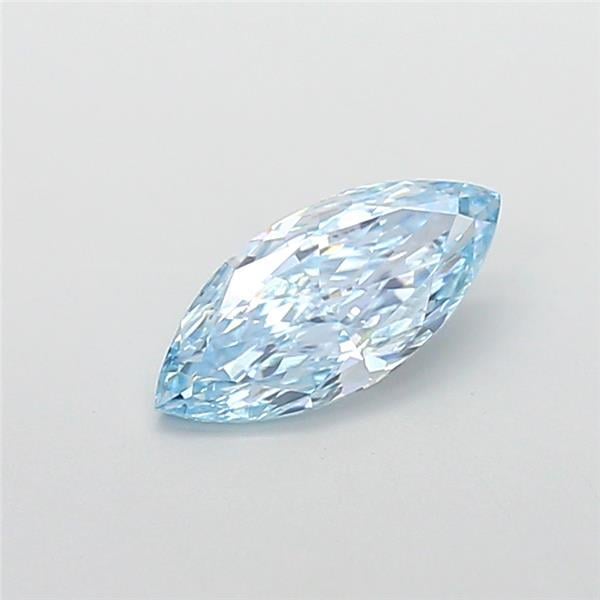 1.02 Ct. Fancy Vivid Blue Marquise Lab Grown Diamond