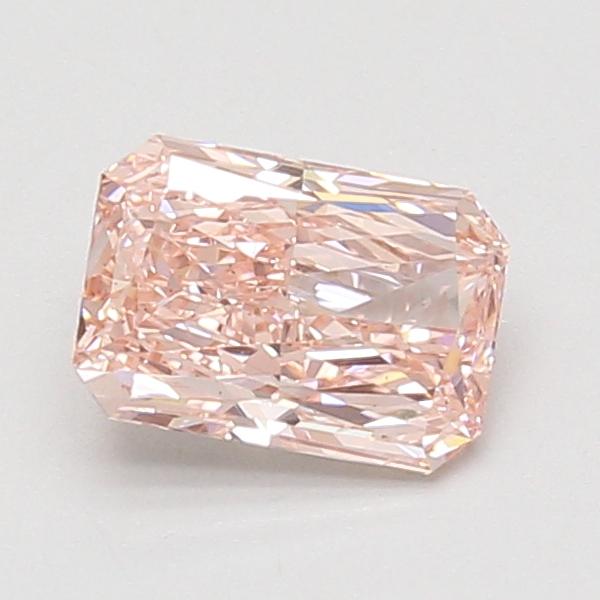 1.08 Ct. Fancy Vivid Pink Radiant Lab Grown Diamond