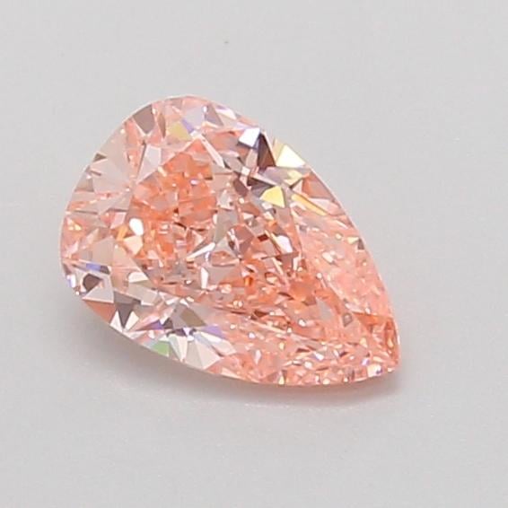 0.73 Ct. Fancy Vivid Pink Pear Lab Grown Diamond