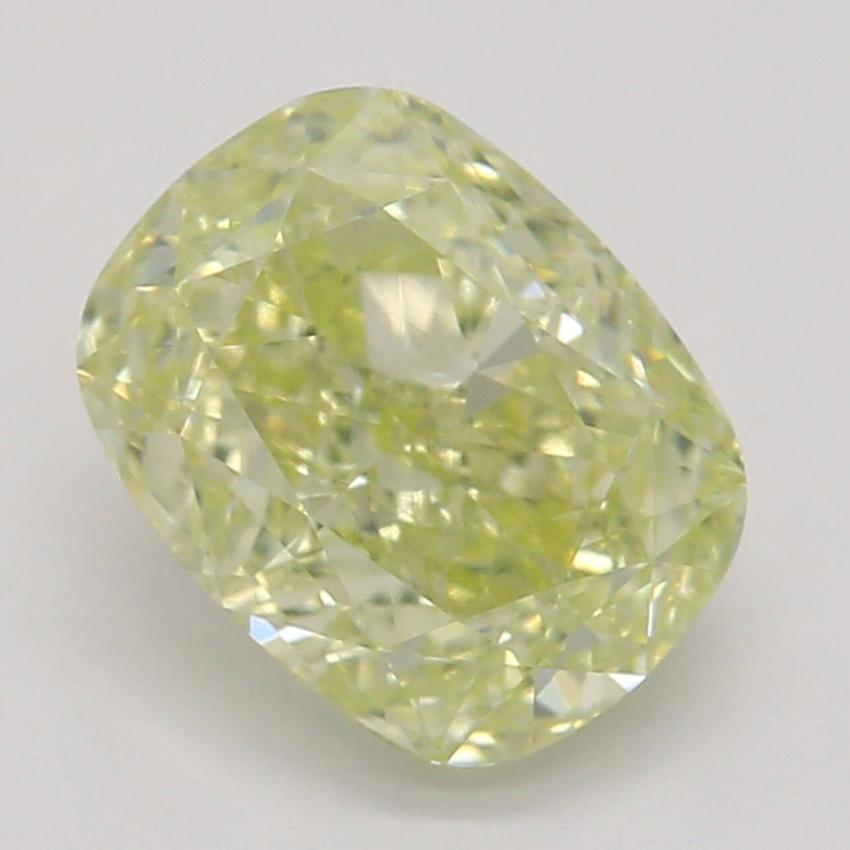 1.16 Ct. Fancy Light Yellow Cushion Diamond