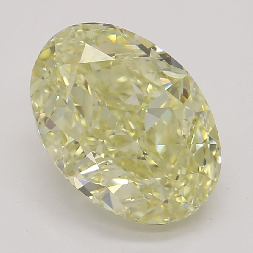 1.53 Ct. Fancy Yellow Oval Diamond