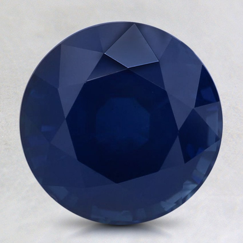8.5mm Premium Blue Round Sapphire