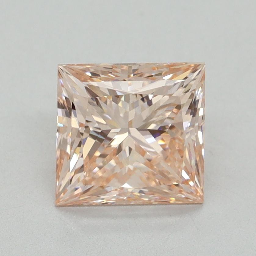 1.65 Ct. Fancy Intense Pink Princess Lab Grown Diamond