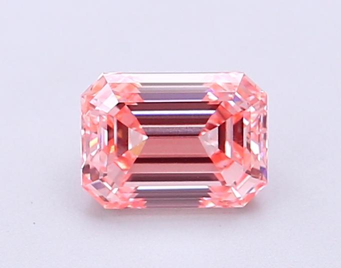 1.01 Ct. Fancy Intense Pink Emerald Lab Grown Diamond
