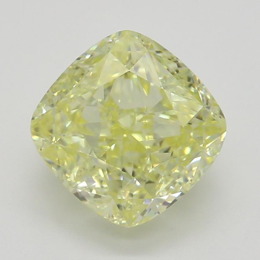 1.50 Ct. Fancy Yellow Cushion Diamond