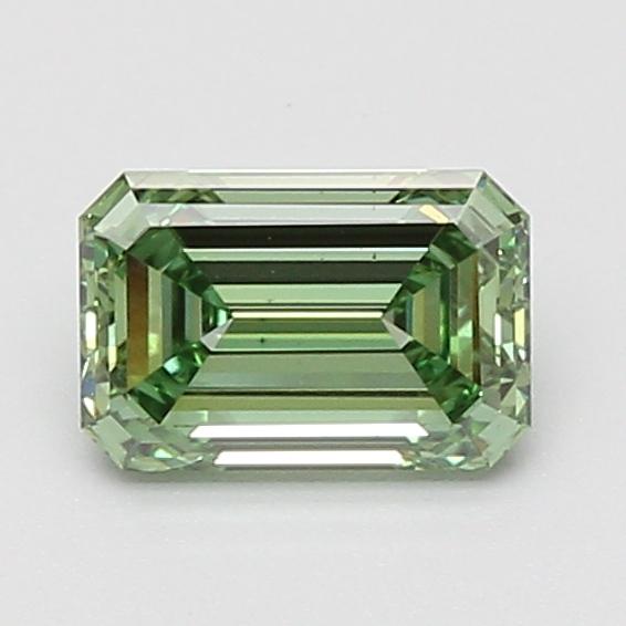 1.04 Ct. Fancy Vivid Green Emerald Lab Grown Diamond