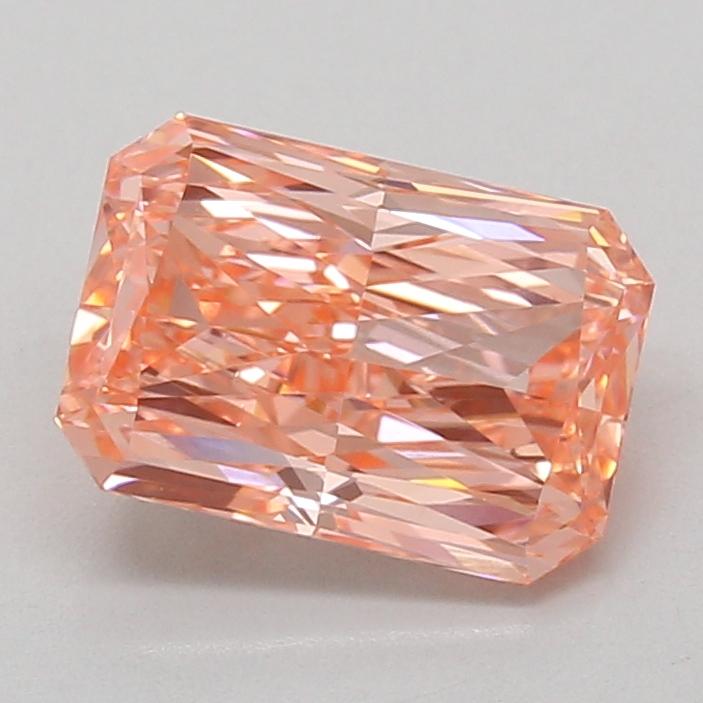 2.59 Ct. Fancy Vivid Pink Radiant Lab Grown Diamond