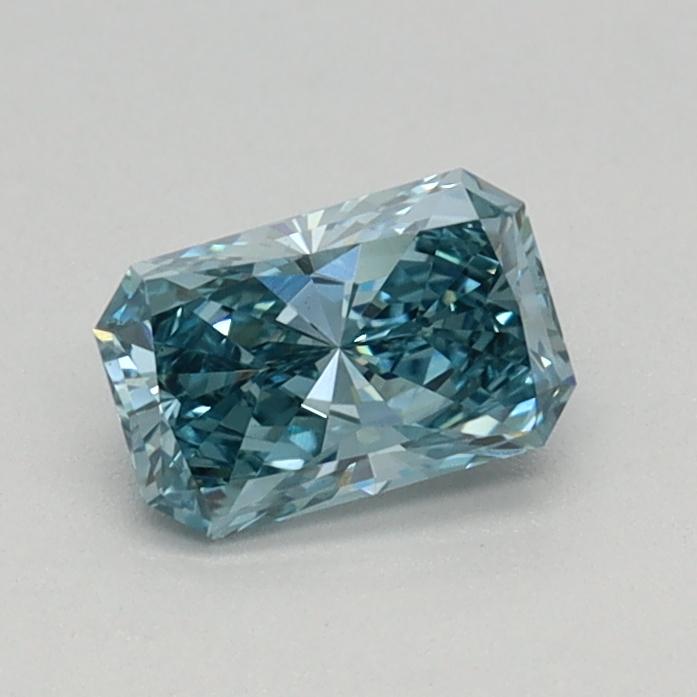 0.40 Ct. Fancy Vivid Blue Radiant Lab Grown Diamond