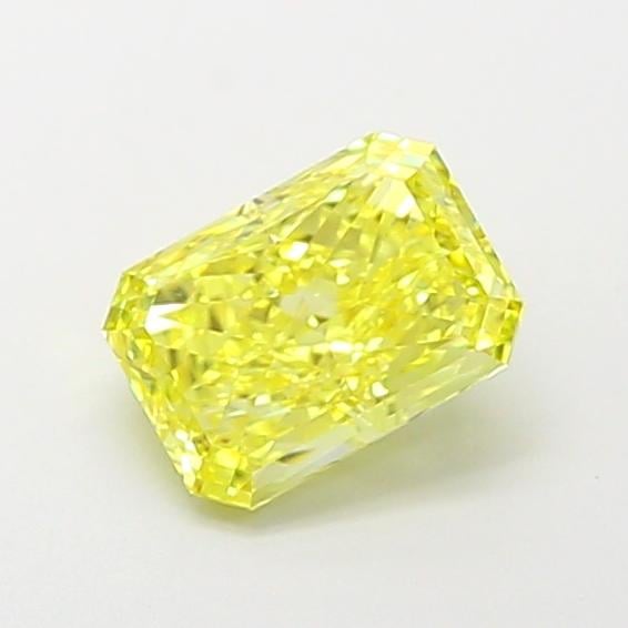 1.04 Ct. Fancy Intense  Yellow Radiant Lab Grown Diamond