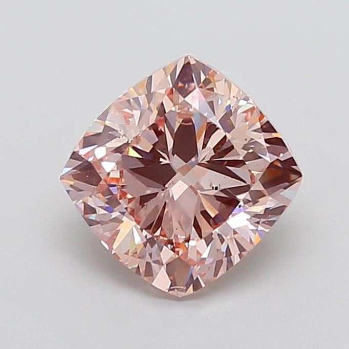 4.02 Ct. Fancy  Pink Cushion Lab Grown Diamond