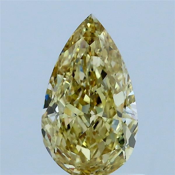 1.03 Ct. Fancy Intense Yellow Pear Lab Grown Diamond