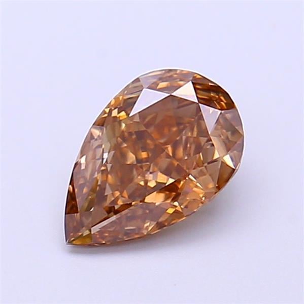 1.01 Ct. Fancy Light Brown Pear Lab Grown Diamond