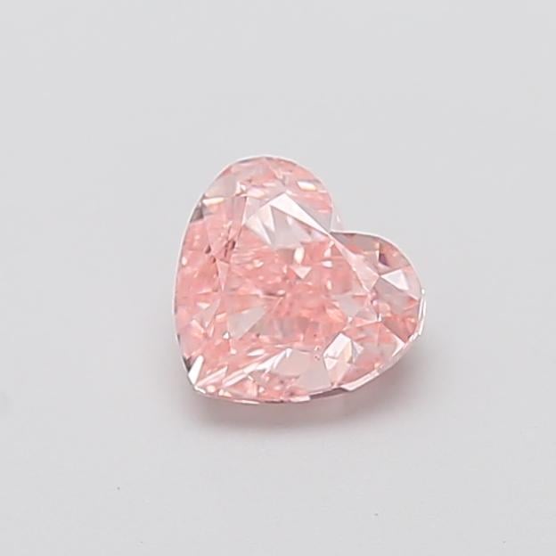 1.02 Ct. Fancy Intense  Pink Heart Lab Grown Diamond