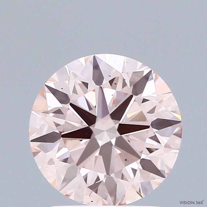 2.06 Ct. Fancy Pink Round Lab Grown Diamond