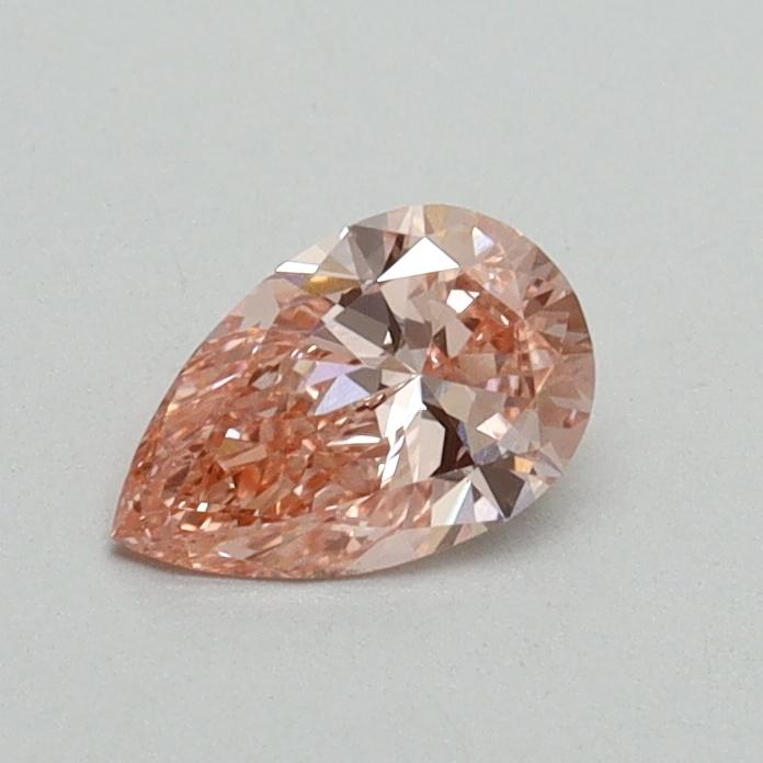 0.38 Ct. Fancy Vivid Pink Pear Lab Grown Diamond