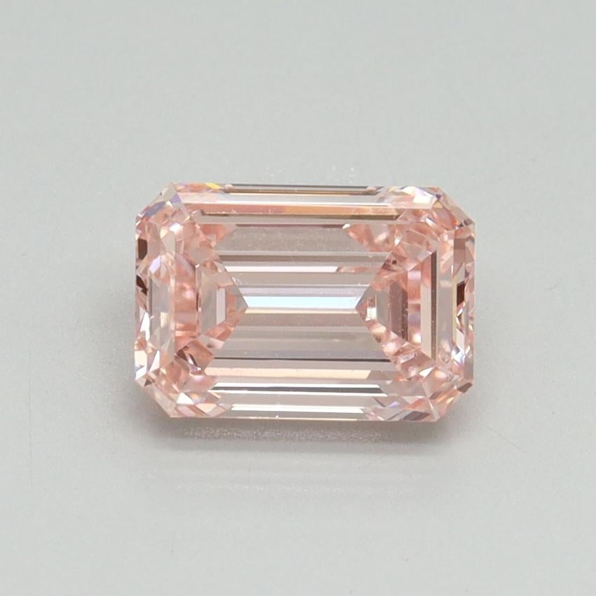 1.46 Ct. Fancy Intense Pink Emerald Lab Grown Diamond