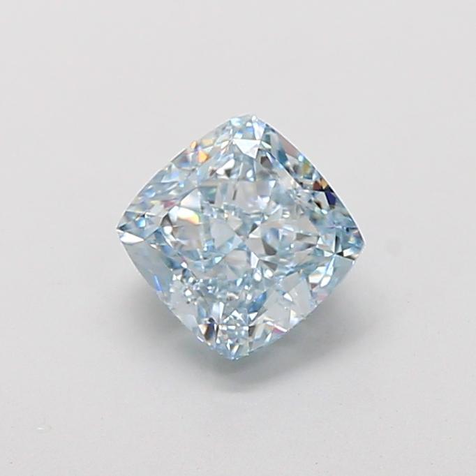 1.92 Ct. Fancy Intense  Blue Cushion Lab Grown Diamond
