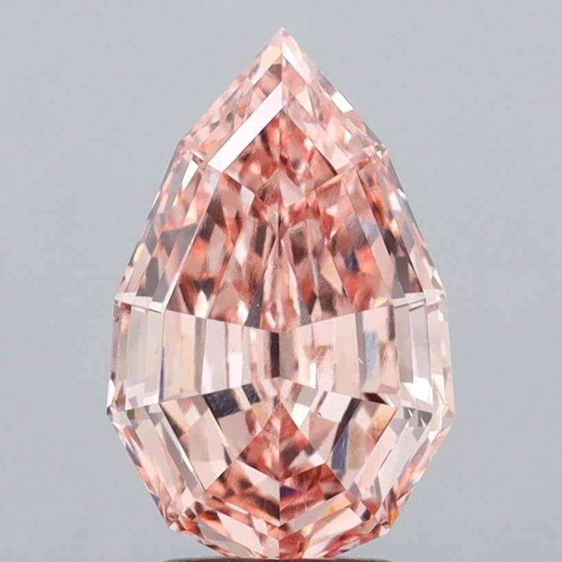 1.15 Ct. Fancy Vivid  Pink Round Lab Grown Diamond