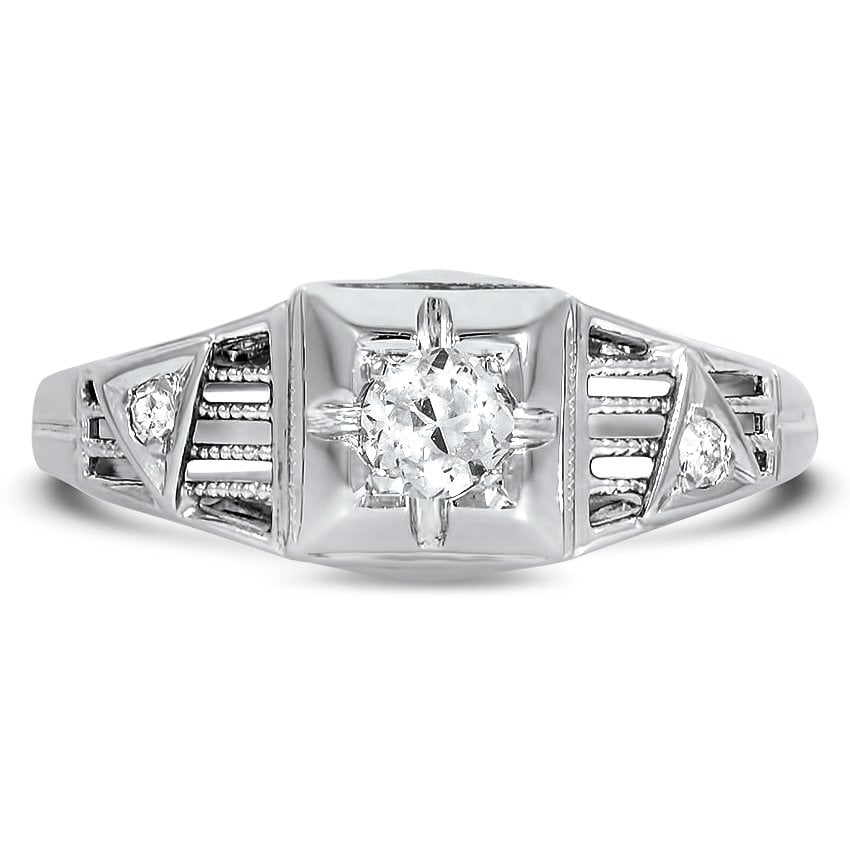 Art Deco Diamond Vintage Ring