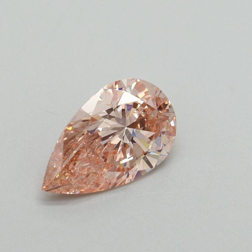 1.60 Ct. Fancy Vivid Pink Pear Lab Grown Diamond