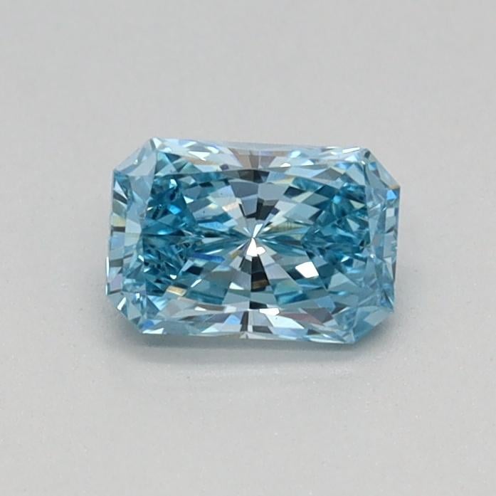 0.30 Ct. Fancy Vivid Blue Radiant Lab Grown Diamond